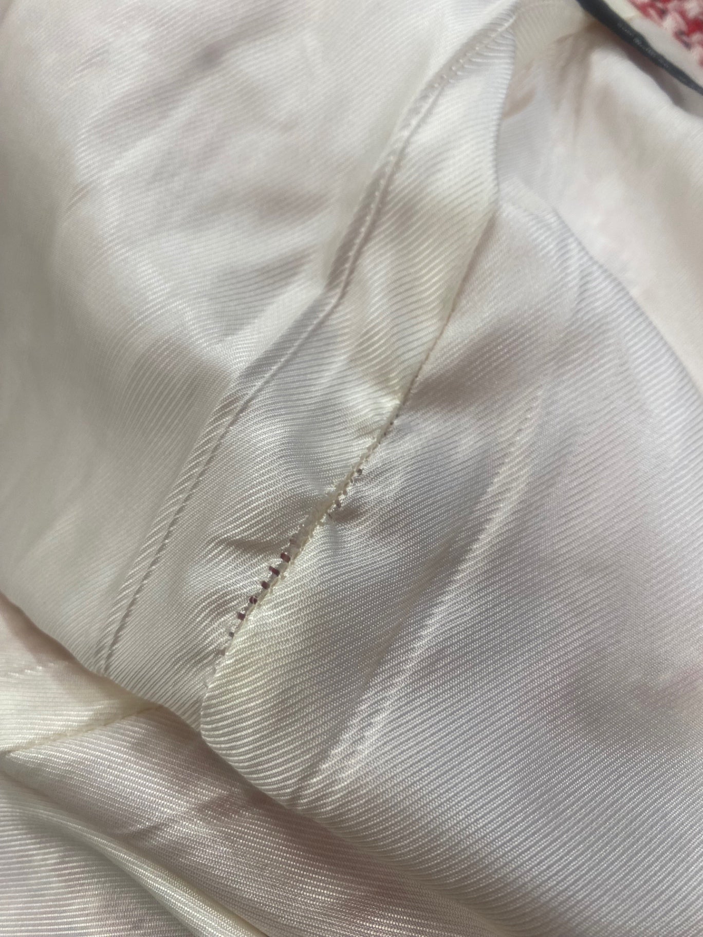 Fabulous Zara boucle double breasted Blazer UKS Red & White RG020