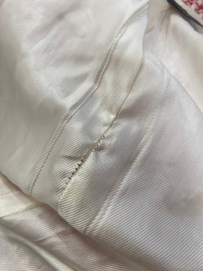 Fabulous Zara boucle double breasted Blazer UKS Red & White RG020