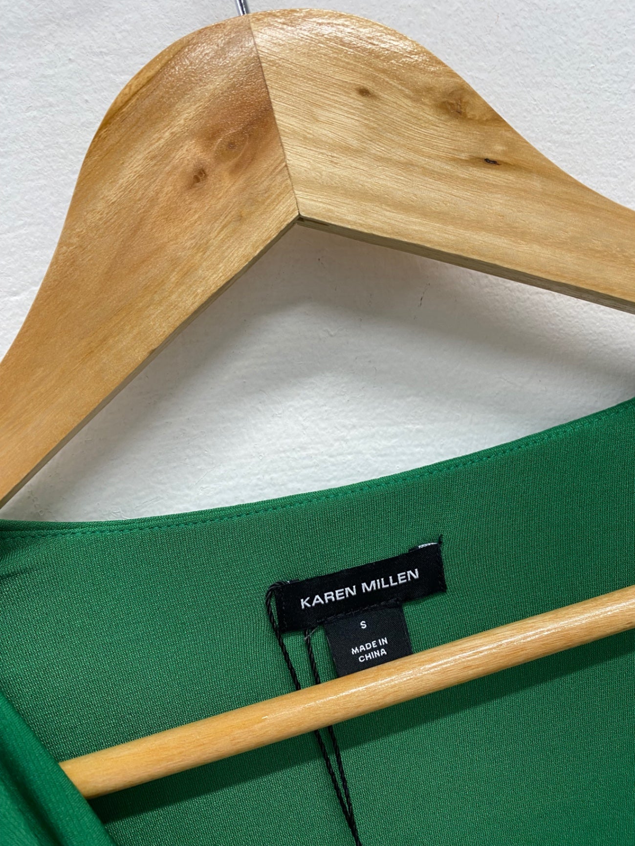 Fabulous Karen Millen jersey crepe cowl Midi Dress UK 8 Green new RG020