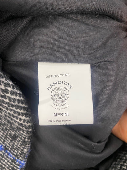 Fabulous Banditas from Marseille Tweed oversized Chic Blazer UKS Grey tweed RG020