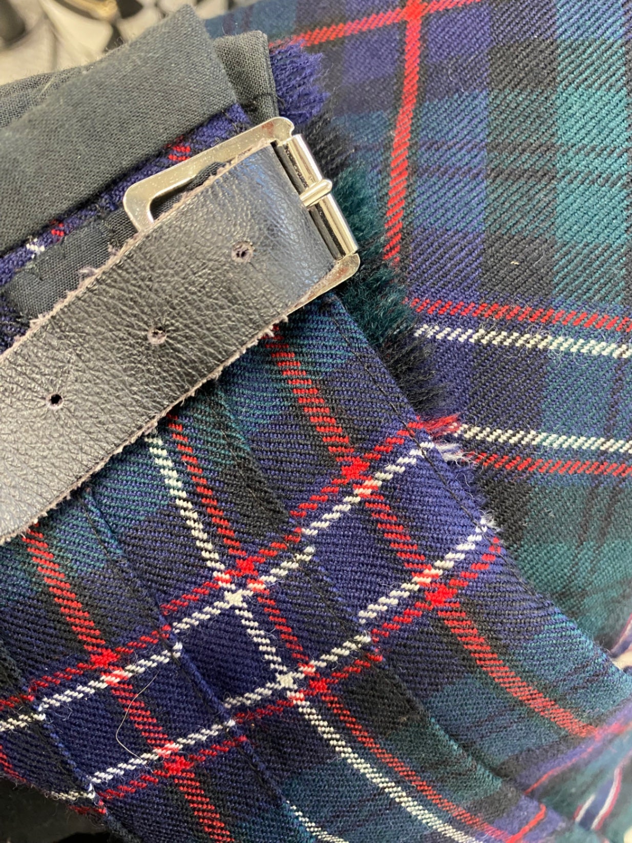 Fabulous traditional Scottish Kilt age 2-3 Green navy tartan MD001