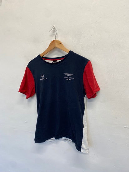 Fabulous Aston Martin by Hackett T-Shirt UK S Navy red white RR001