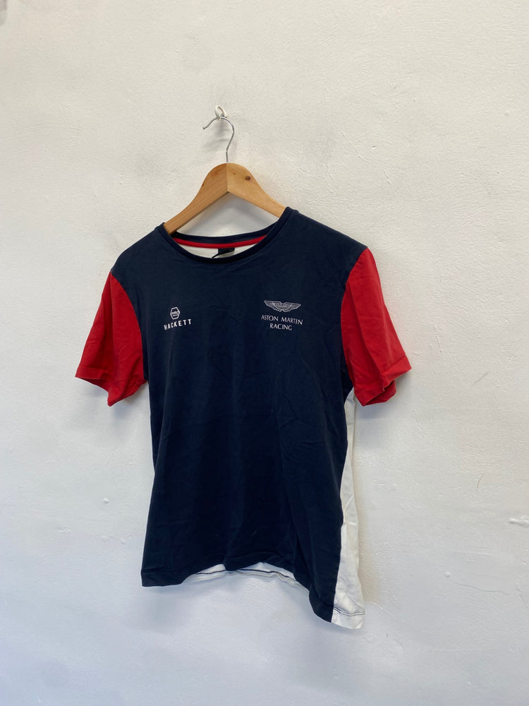 Fabulous Aston Martin by Hackett T-Shirt UK S Navy red white RR001