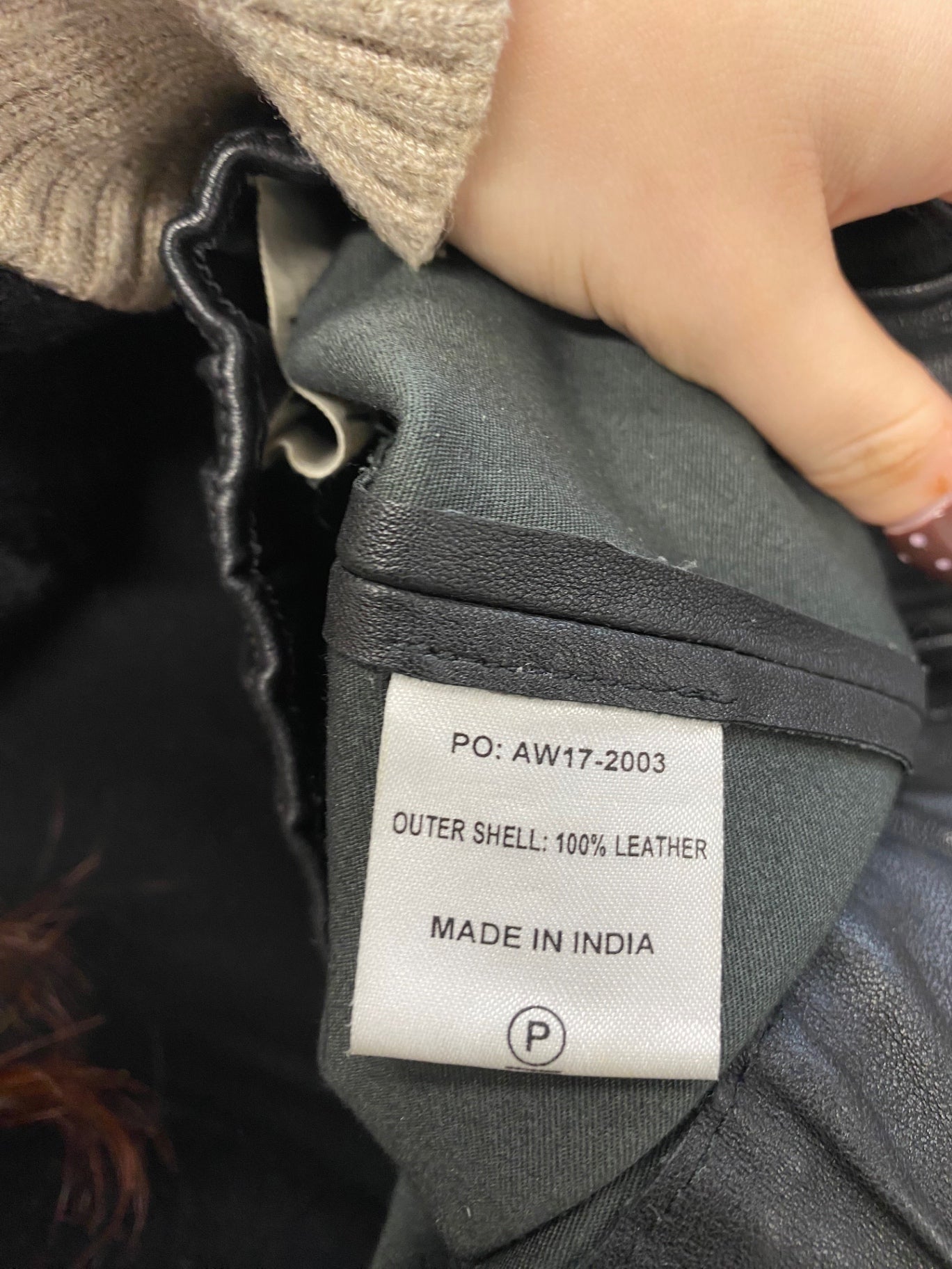 Fabulous Hush leather Straight trousers UK 10 Black SS002