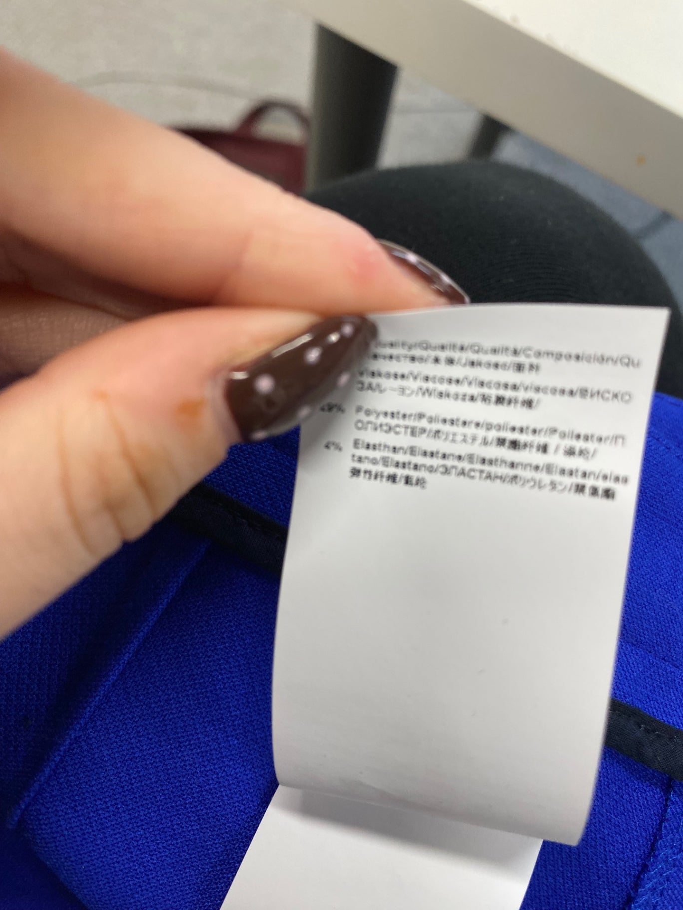 Fabulous Hugo Boss Cropped trousers UK 10 Blue vibrant SS002