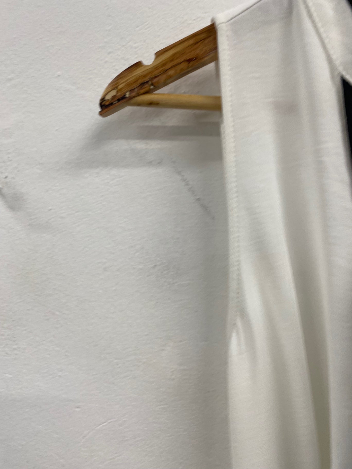 Fabulous Zara elegant button down classic Midi Dress UK12 White SS002