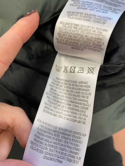 Fabulous Saint & sinner Puffer gilet UK10 Olive green SS002