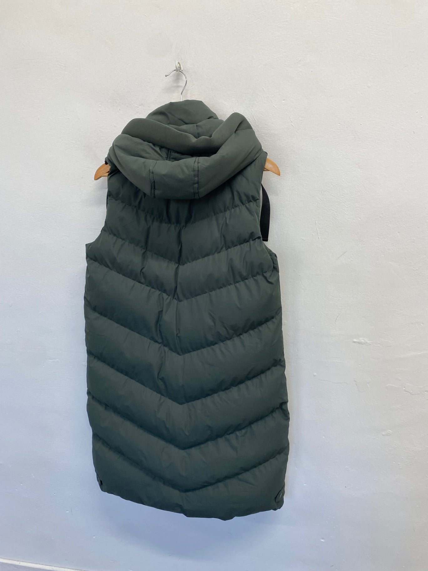 Fabulous Saint & sinner Puffer gilet UK10 Olive green SS002