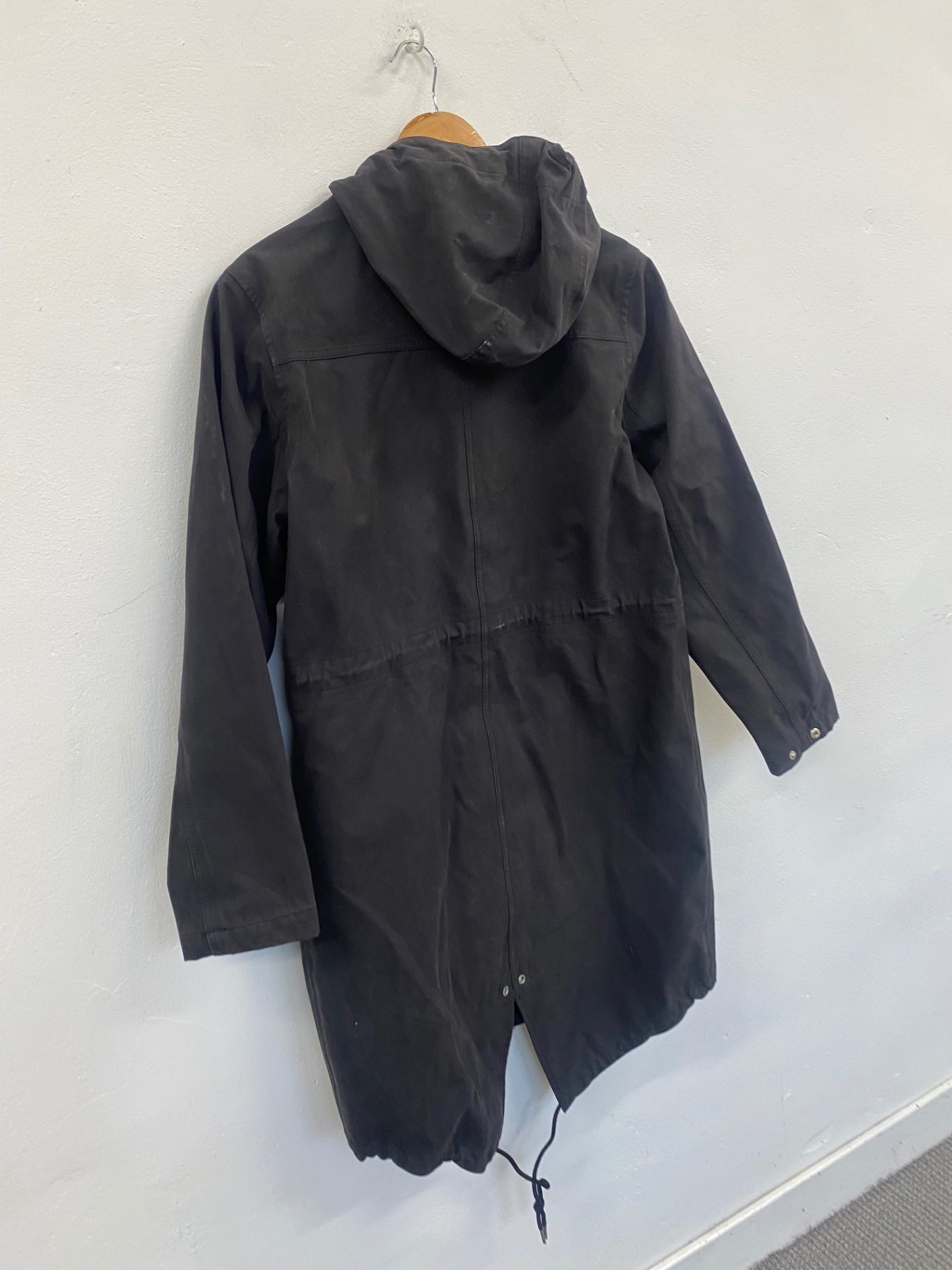 Fabulous Ilse jacobsen Hornbaek black Raincoat Uk10 Black SS002