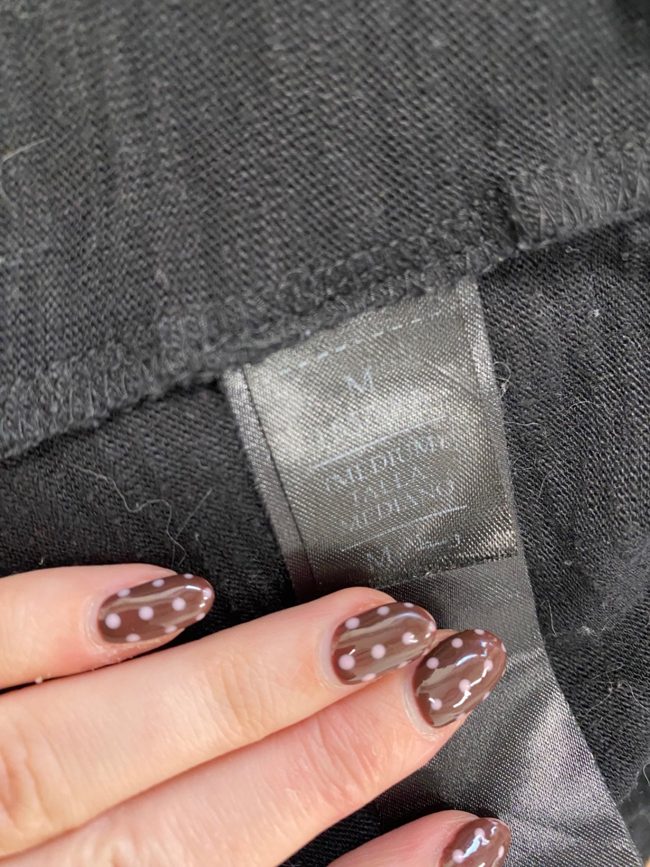 Fabulous All Saints Tunic top hi low cut out Uk 10 Black SS002