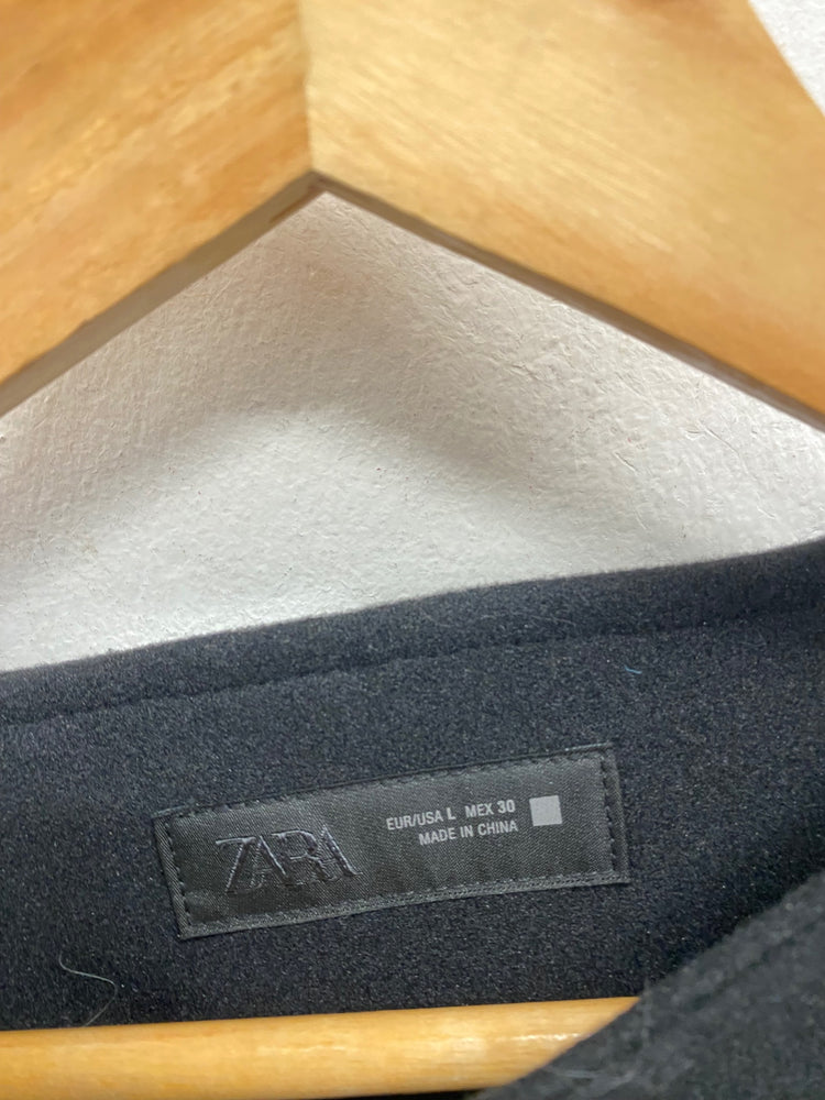 Fabulous Zara Bomber jacket UK 12 Black cosy SS002