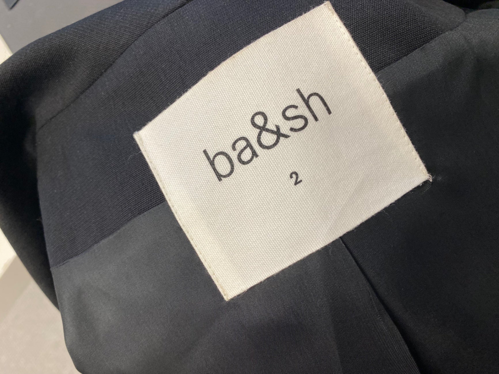 Fabulous Ba&sh Blazer UK 10 Black classy party SS002