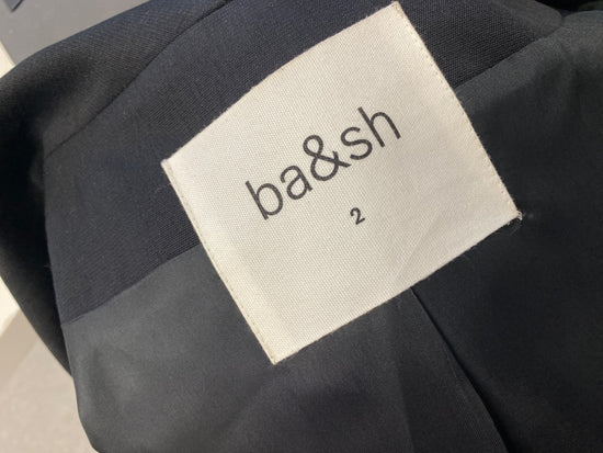 Fabulous Ba&sh Blazer UK 10 Black classy party SS002