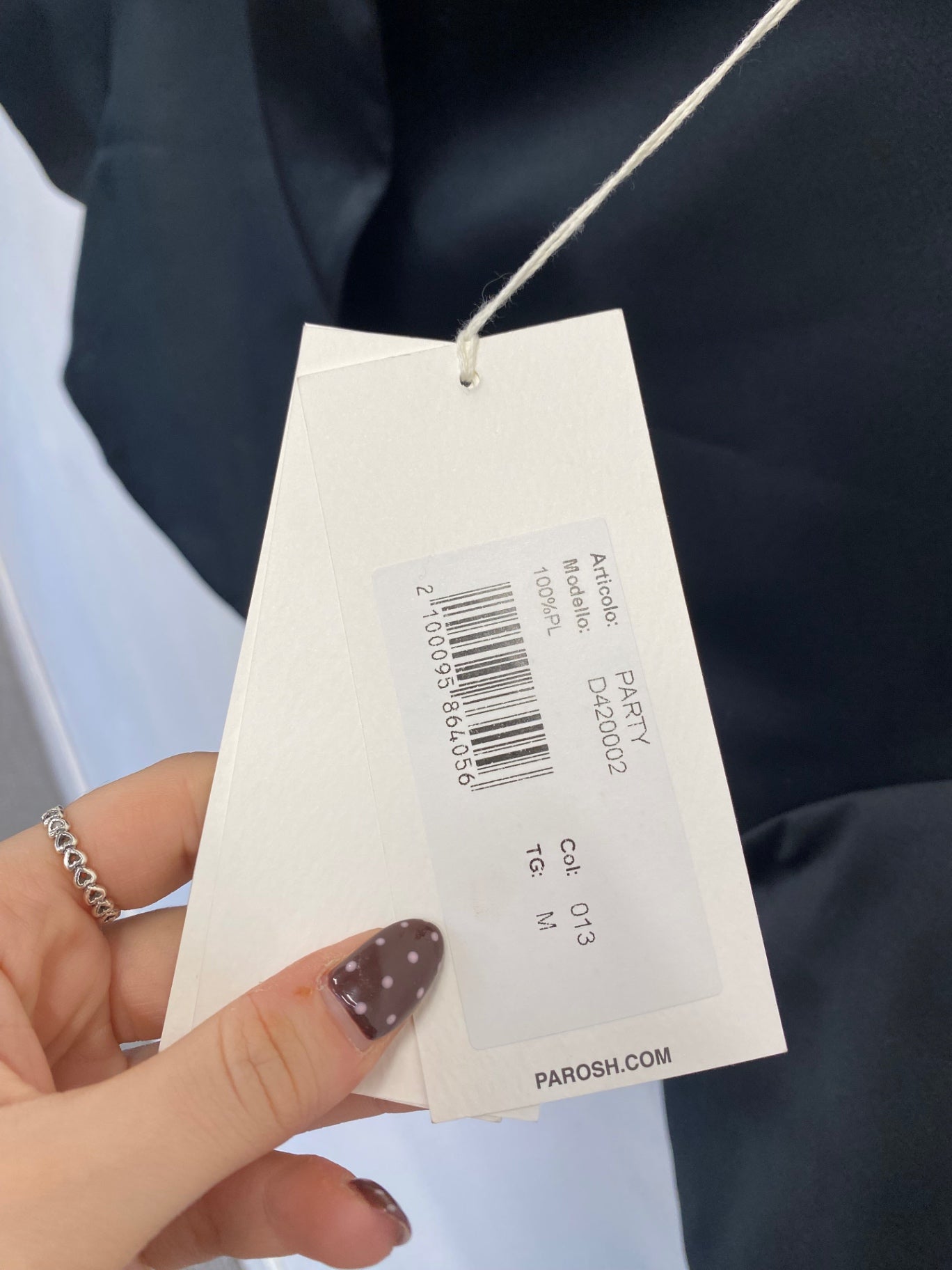 Fabulous Parosh Bolero UK 12 Black cropped formal classy SS002