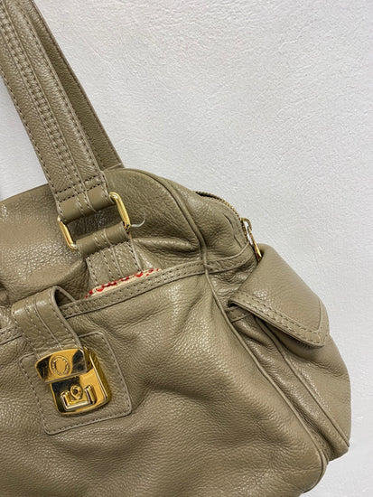 Fabulous Marc Jacobs leather Hobo Bag One size Olive Green SS002