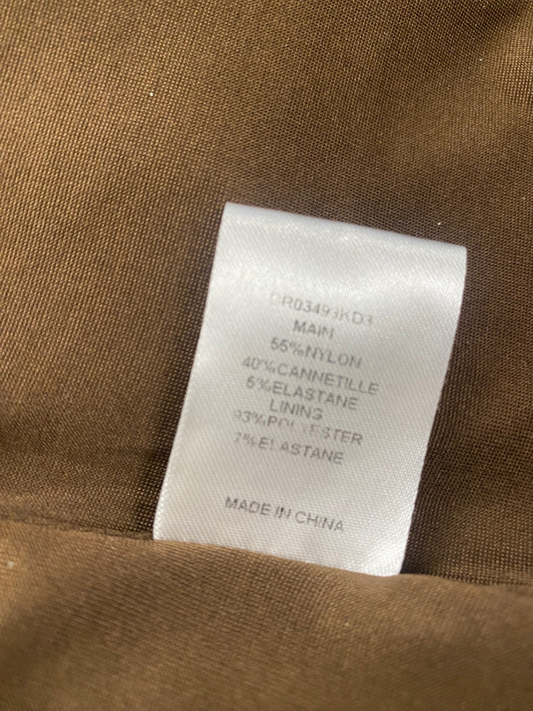 Fabulous Meshki cut out sexy Dress UKS Bronze Glitter Midaxi AM012