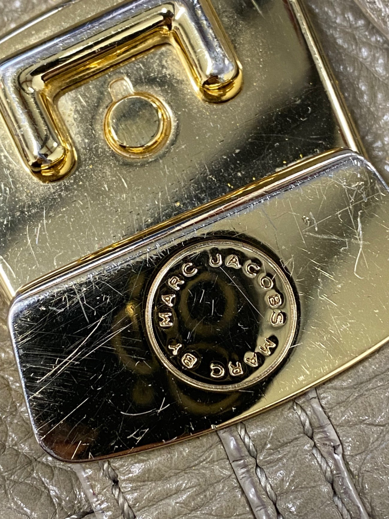 Fabulous Marc Jacobs leather Hobo Bag One size Olive Green SS002