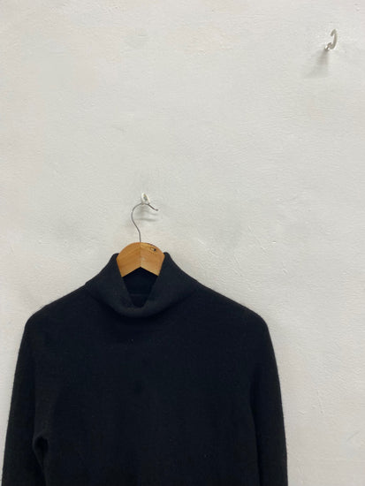 Fabulous Marks & Spencer cashmere Jumper UK 10 Black CP002