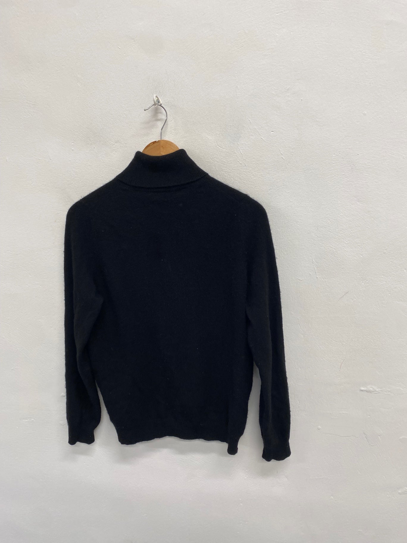 Fabulous Marks & Spencer cashmere Jumper UK 10 Black CP002