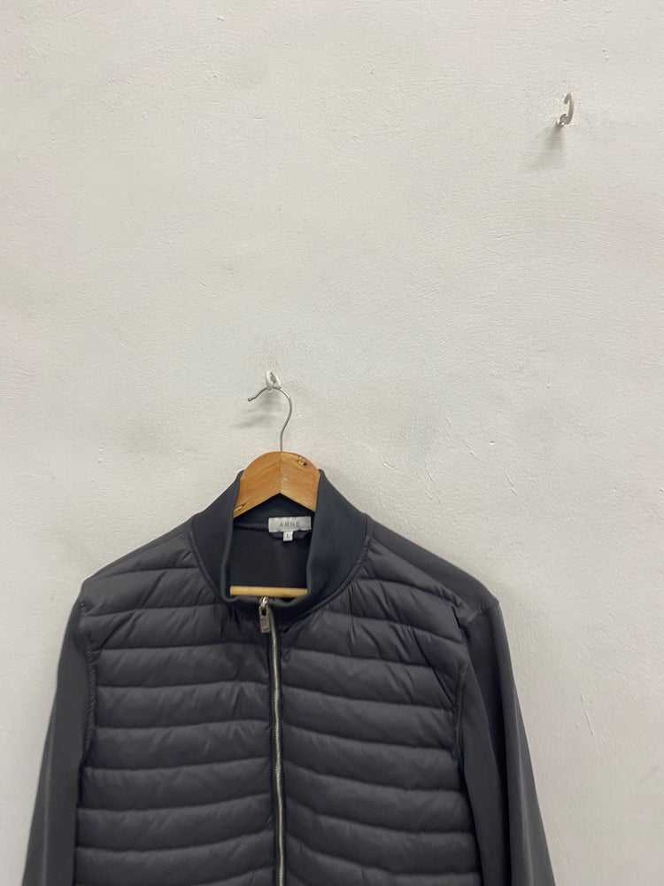 Fabulous ARNE Puffer Jacket UK L Grey men’s CP002
