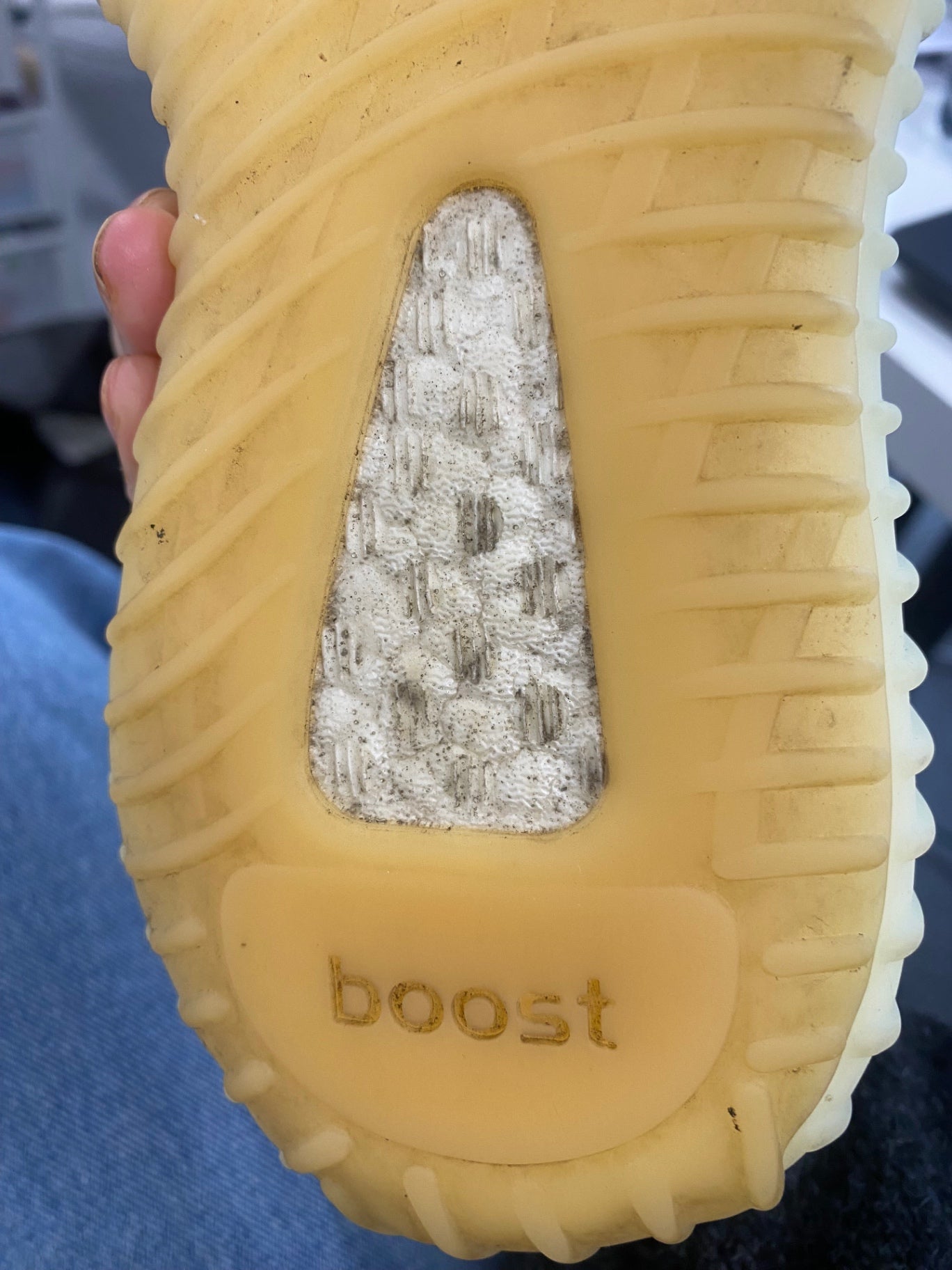 Fabulous Adidas Yeezy 350 V2 Zyon Sneakers UK4.5 Multicolor cP002