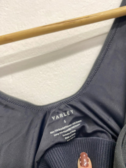 Fabulous Varley Gym Co-ord UK 8 Black active #206 CP002