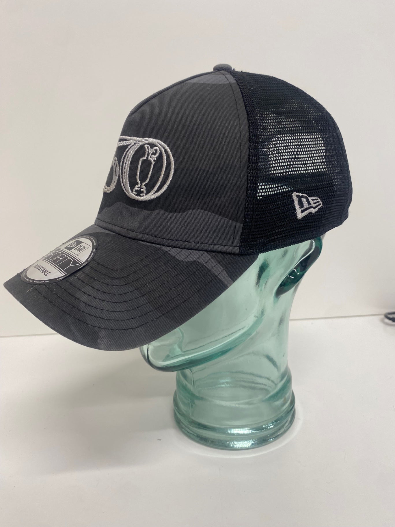 Fabulous British Open Golf 2022 150th New Era Hat One size Black Camo CP002