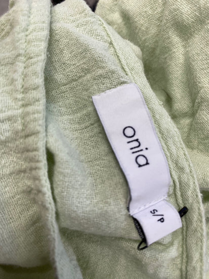 Fabulous Onia Loungewear Set linen UK 8 Mint Green SH493