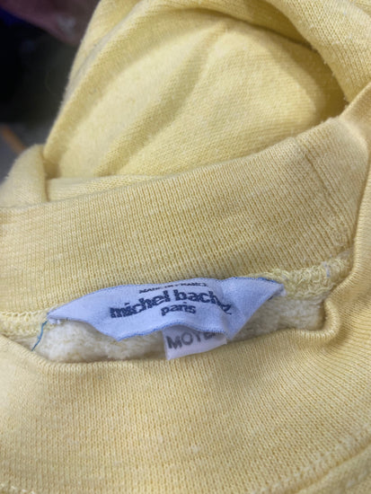 Fabulous Michel Bachoz Courchevel Disney vintage Sweater UkM Yellow LB500