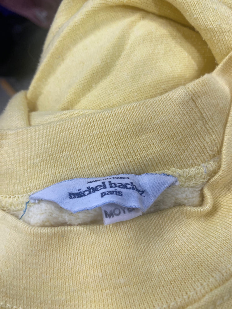 Fabulous Michel Bachoz Courchevel Disney vintage Sweater UkM Yellow LB500