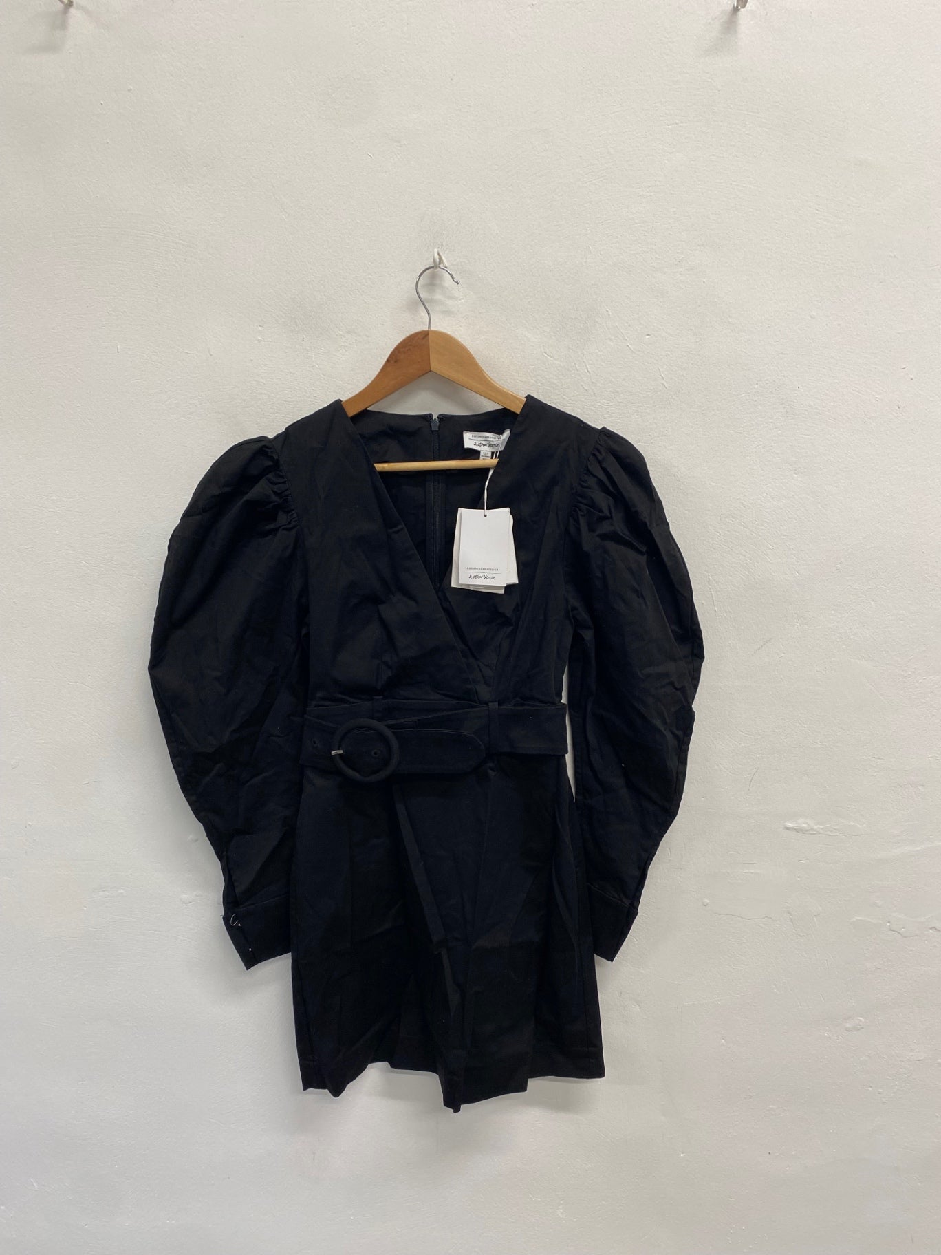 Fabulous & Other Stories Mini dress UK 6 Black belted LB500