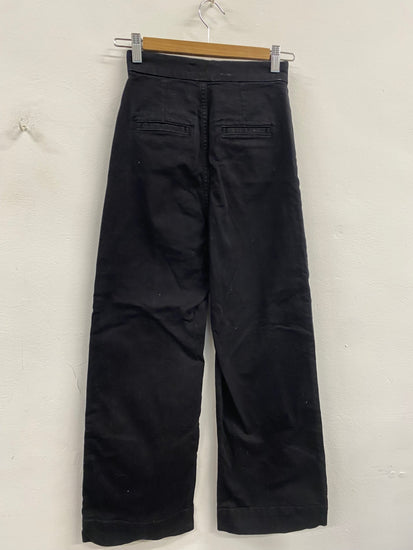 Fabulous & Other Stories Jeans UK6 Black Retro Wide leg lB500