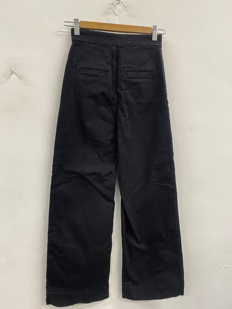 Fabulous & Other Stories Jeans UK6 Black Retro Wide leg lB500