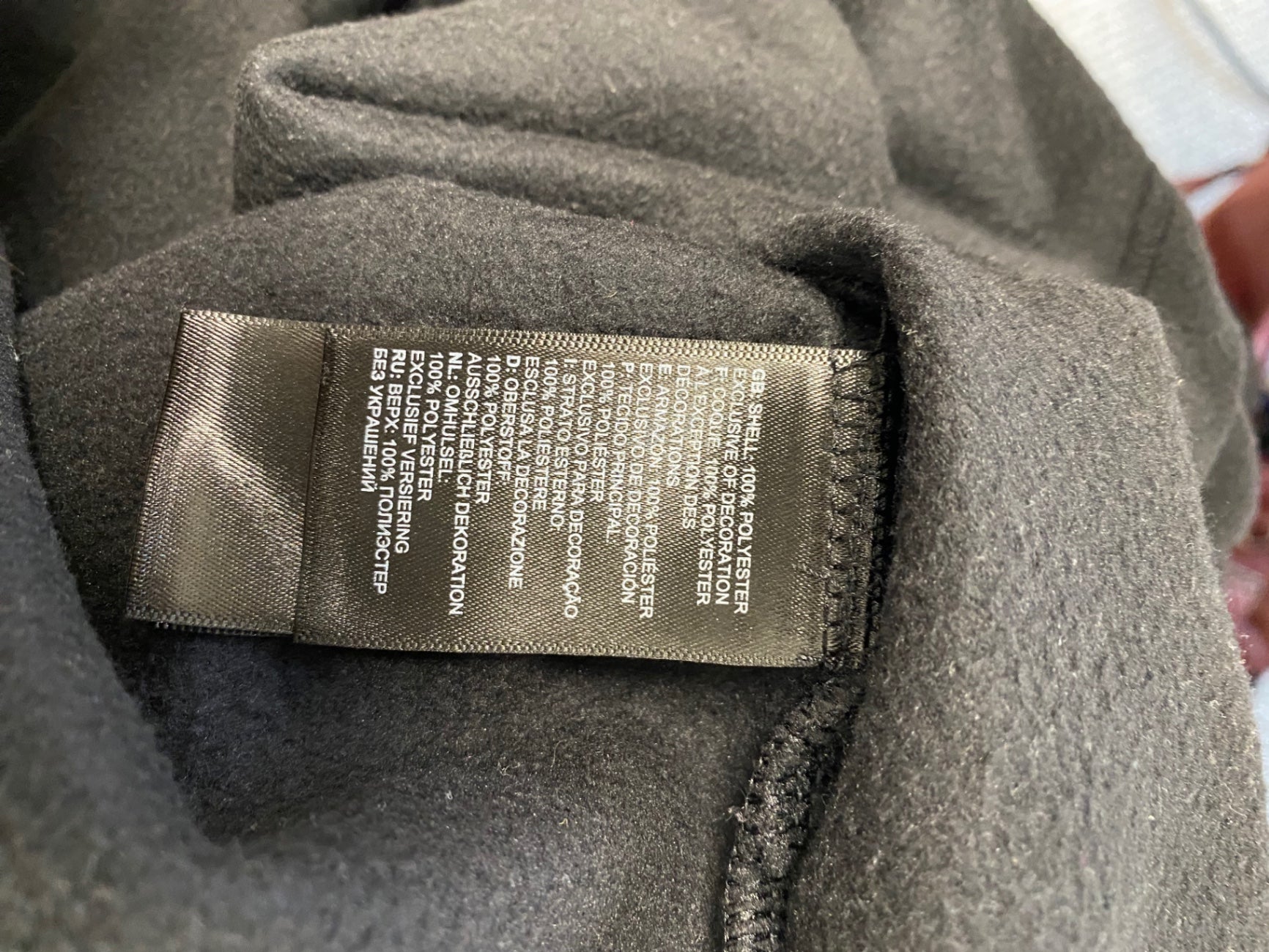 Fabulous The North Face Zip fleece Uk 10 Black FQ501