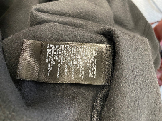 Fabulous The North Face Zip fleece Uk 10 Black FQ501