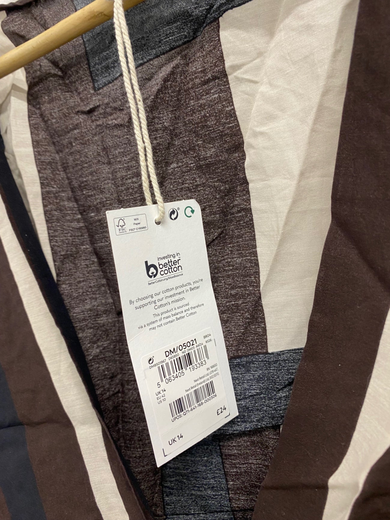 Fabulous Next Two-piece set UK 14 Brown beige lightweight FQ501