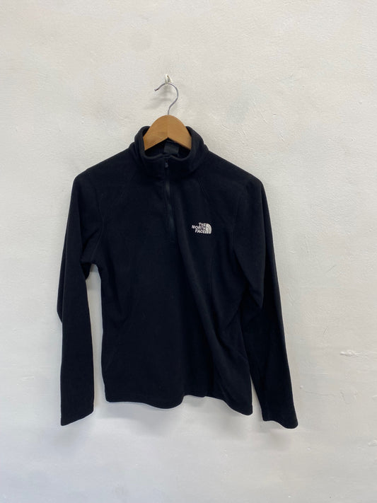 Fabulous The North Face Zip fleece Uk 10 Black FQ501