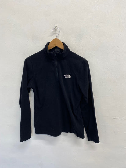Fabulous The North Face Zip fleece Uk 10 Black FQ501