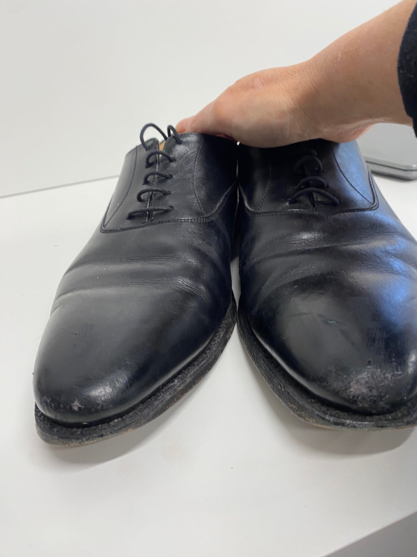 Fabulous Crockett & Jones Wembley  Oxfords Uk10 Black E LG276