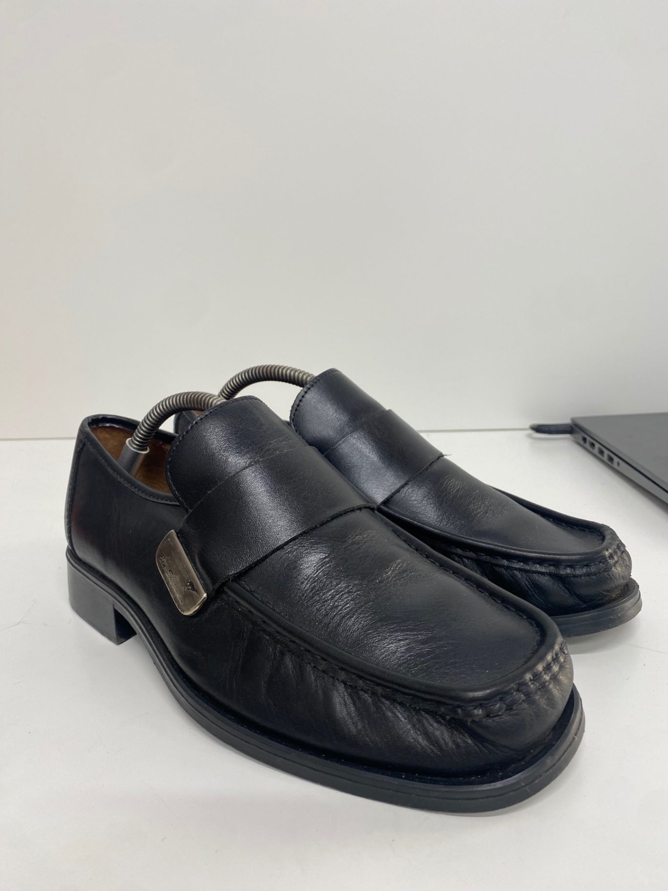 Fabulous Vintage Ben Sherman Loafers 1990’s Uk8 Black Y2K LG276