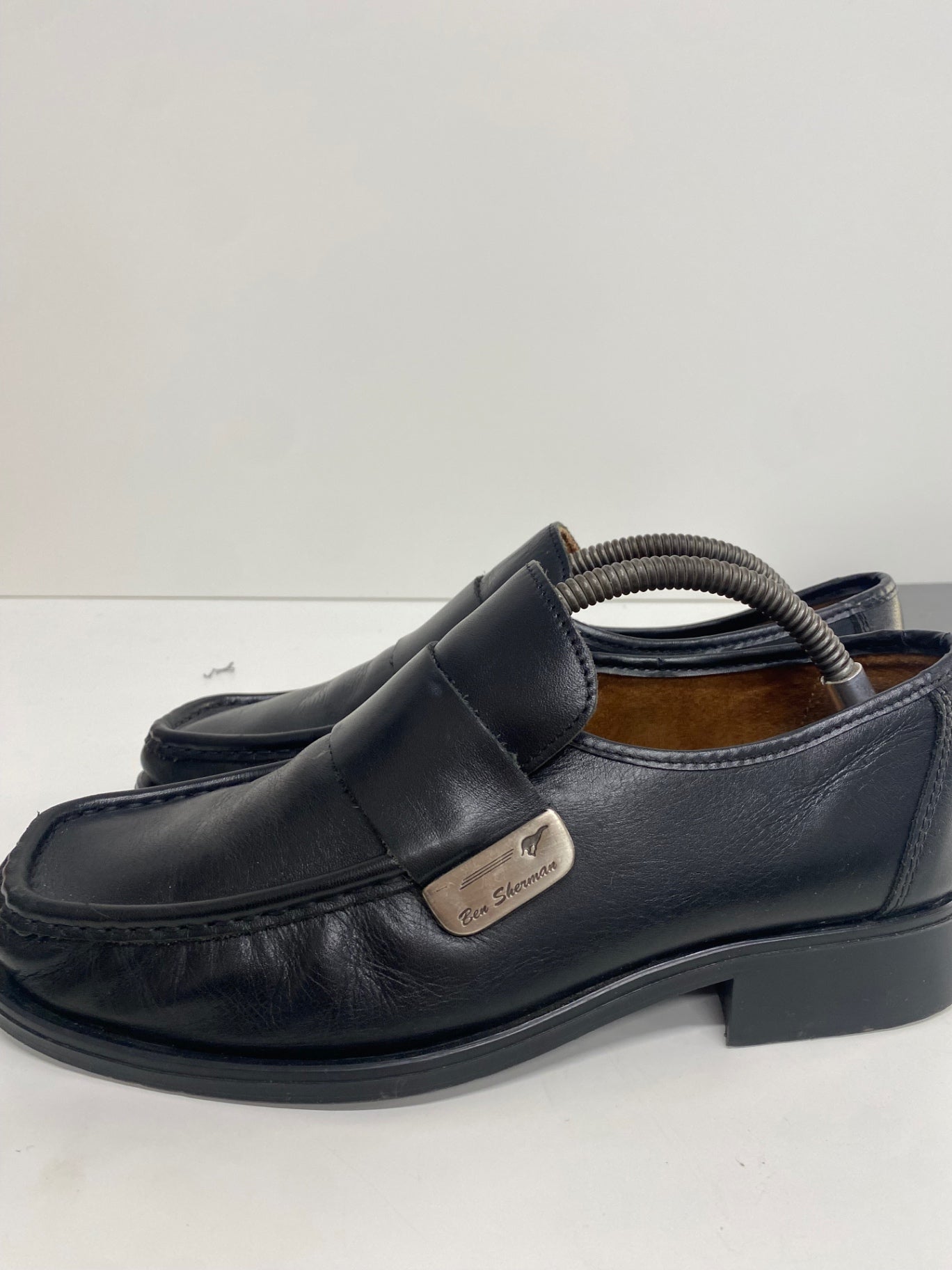 Fabulous Vintage Ben Sherman Loafers 1990’s Uk8 Black Y2K LG276