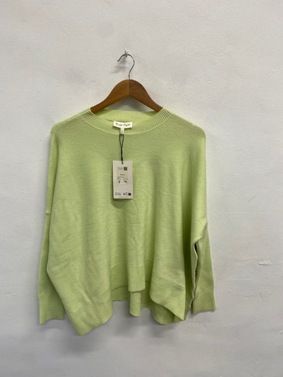 Fabulous Phase Eight Sweater UK 10 Lime green new LG276