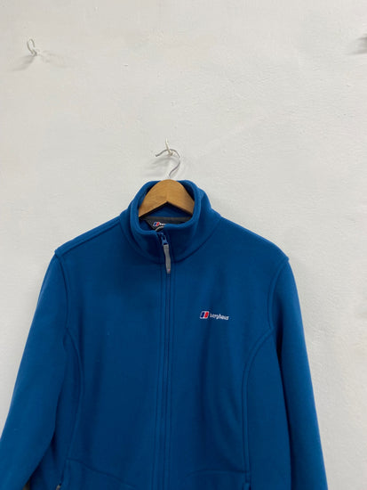 Fabulous Berghaus Fleece Jumper UK 16 Blue LG276