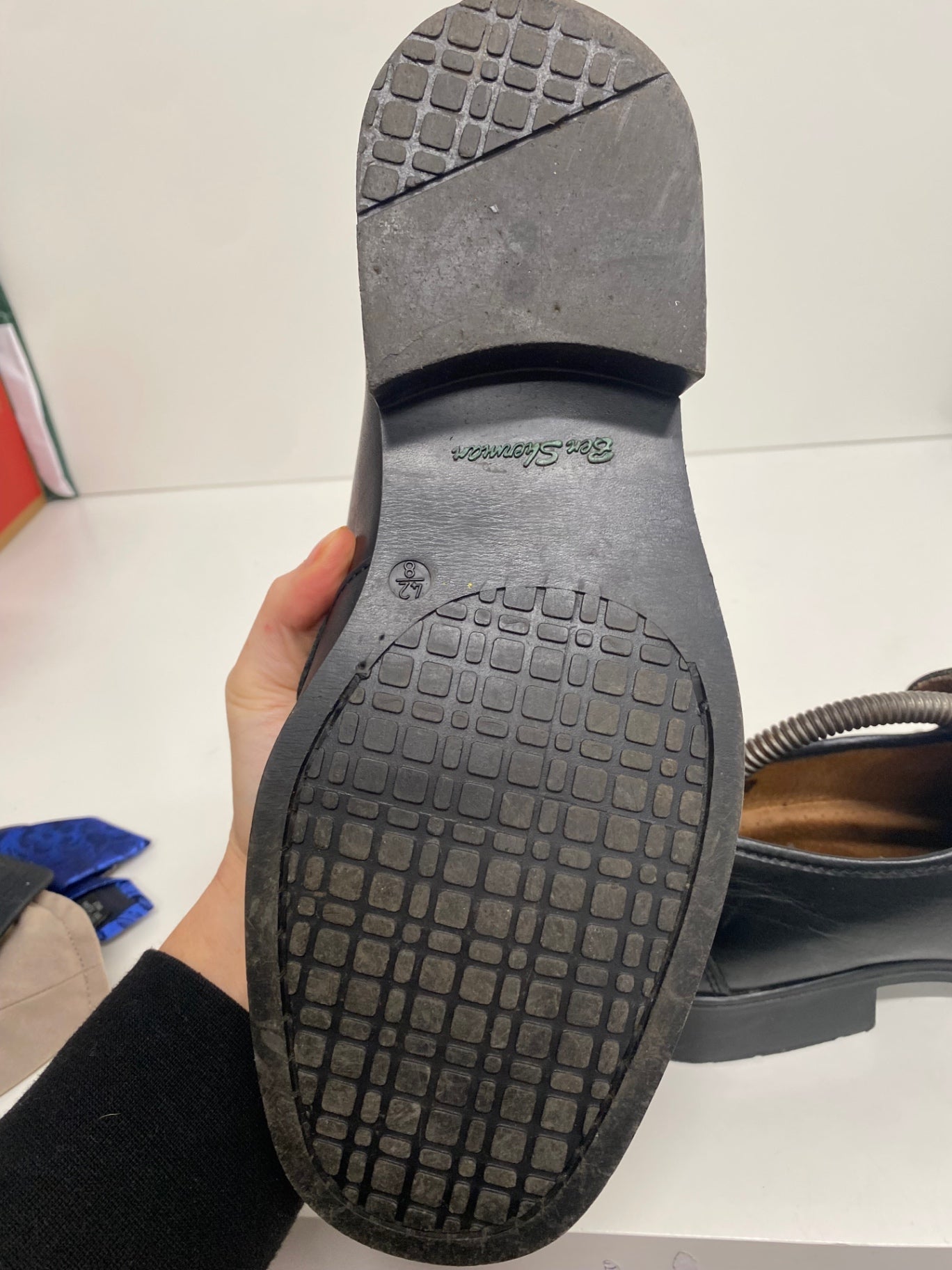 Fabulous Vintage Ben Sherman Loafers 1990’s Uk8 Black Y2K LG276