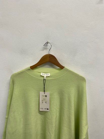 Fabulous Phase Eight Sweater UK 10 Lime green new LG276