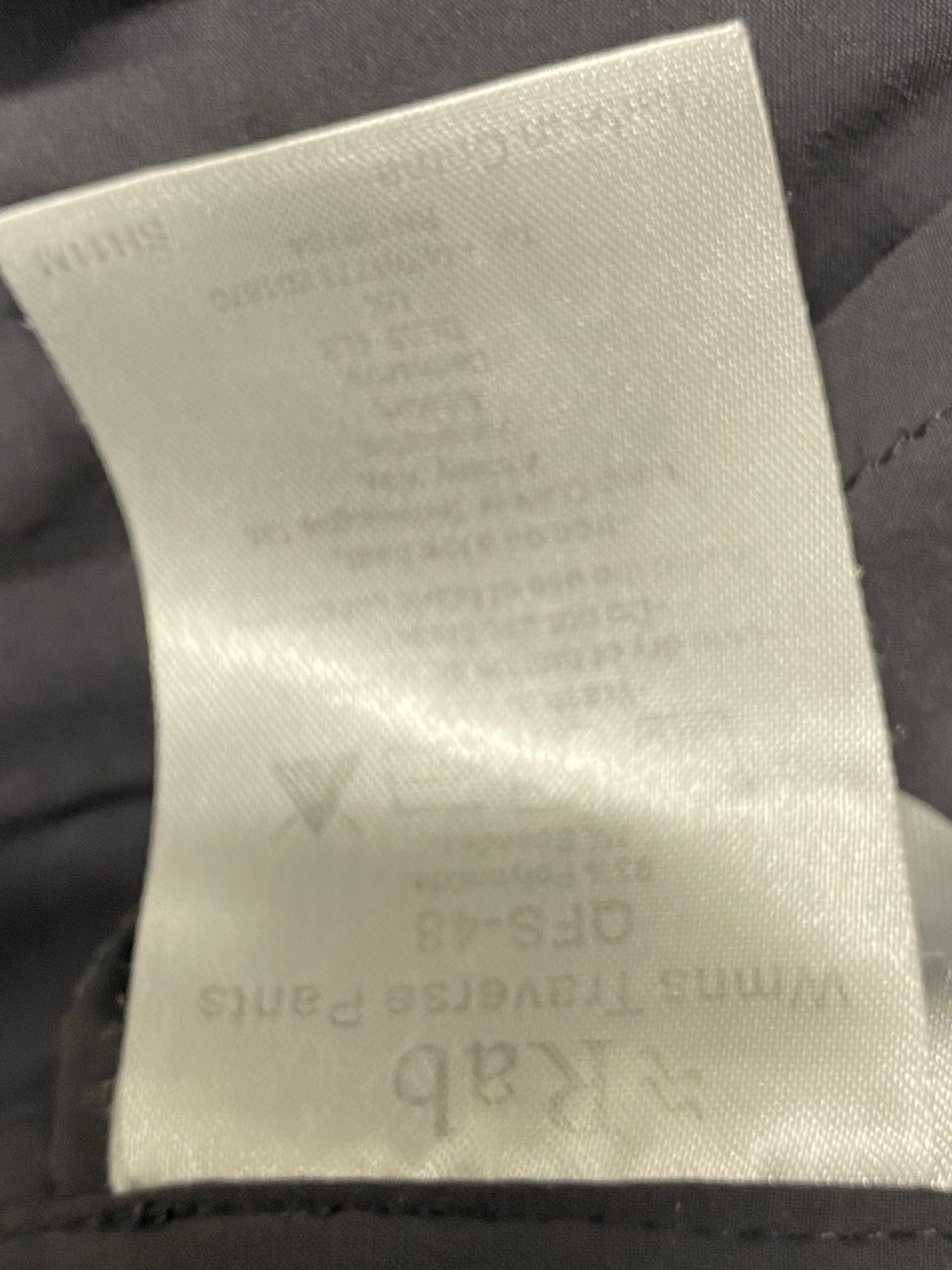 Fabulous women’s Rab traverse pants Trousers UK 16 Grey LG276