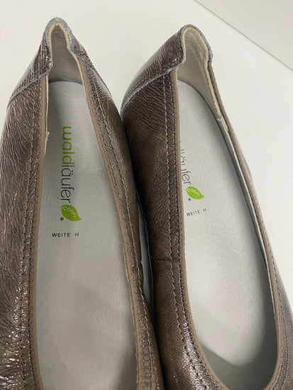 Fabulous WaldLaufer leather width H Ballet Flats UK6.5 Taupe