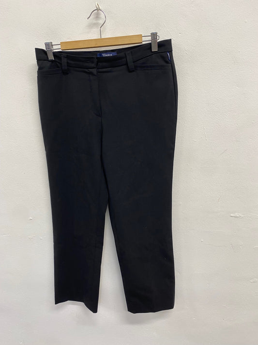 Fabulous Atelier gardeur Tailored trousers UK 12 Black LG276