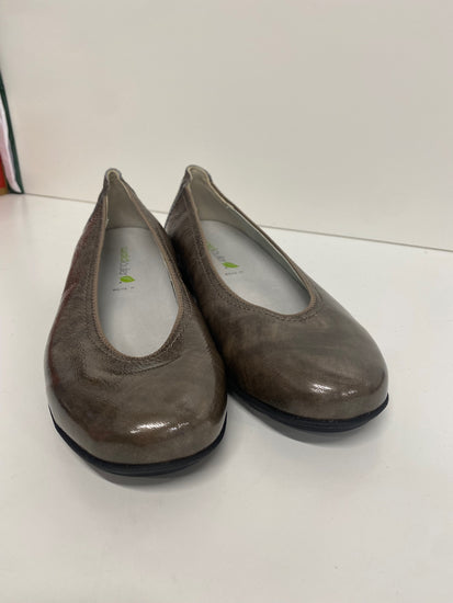Fabulous WaldLaufer leather width H Ballet Flats UK6.5 Taupe
