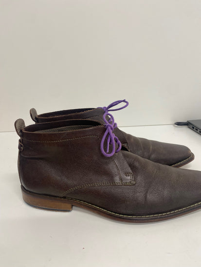 Fabulous Ted Baker Ashcroft 4 Chukka Boots UK9 Brown LG276
